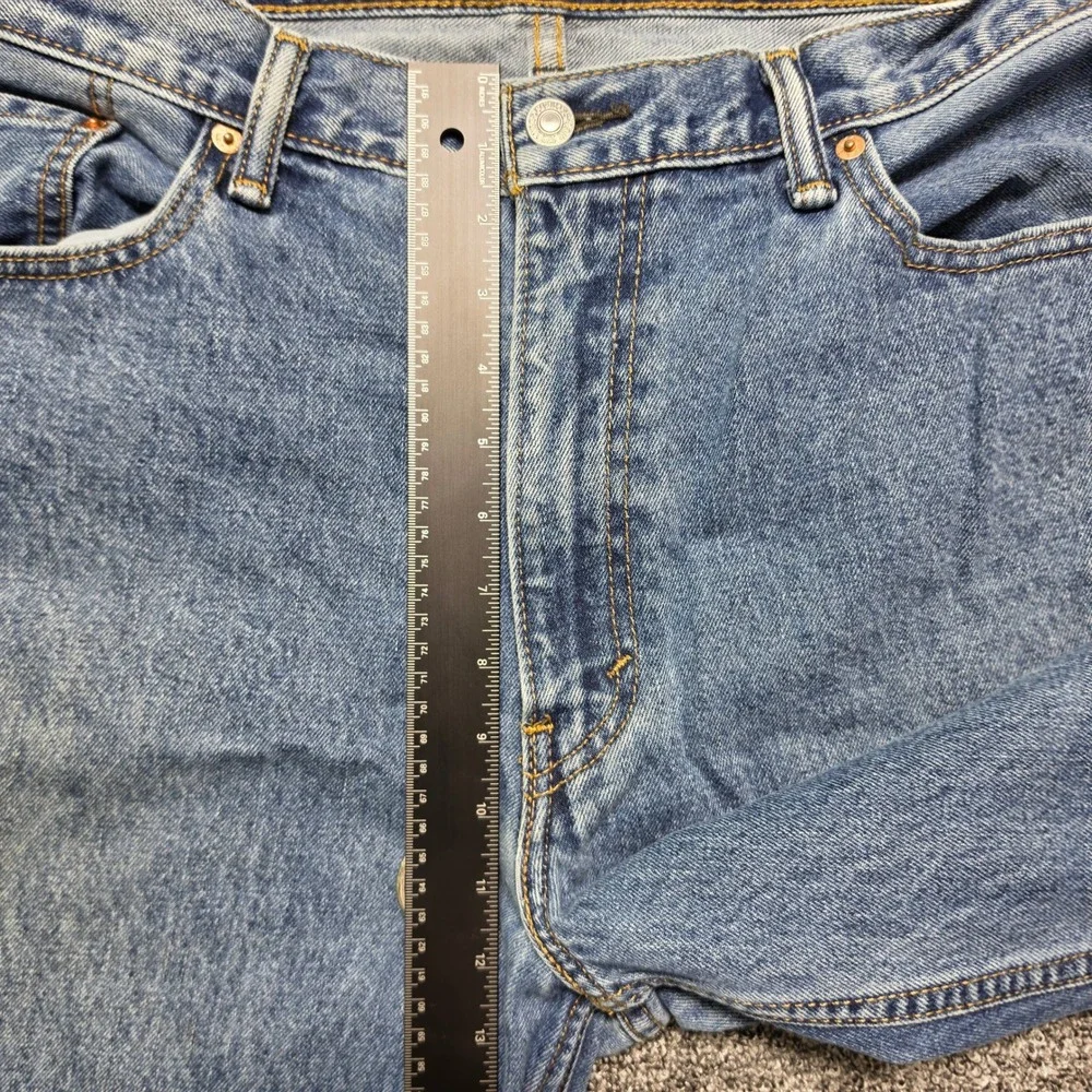 Y2K Baggy Skate Loose Tapered 560 Jeans Mens 38x32 Blue Levi's 00560-4891
